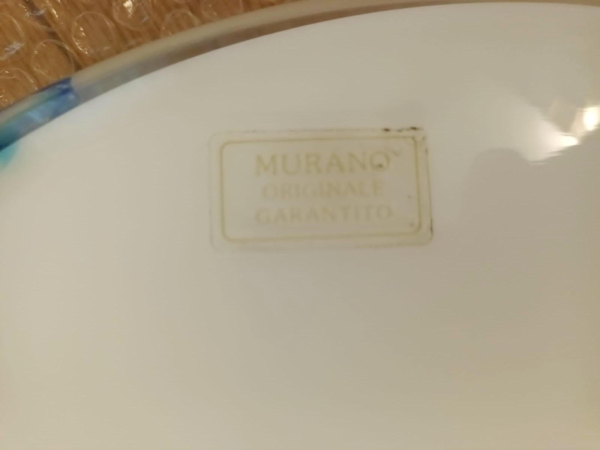 Empotrable / Aplique Murano Blanco y Azul Lechoso en venta 4