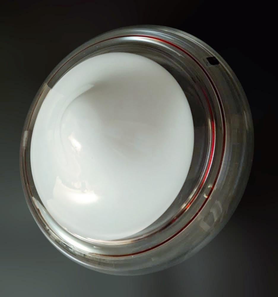 Empotrable / Aplique Murano Blanco Lechoso y Transparente by ITRE en Bueno estado para la venta en Los Angeles, CA