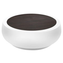 Tavolino da caffè Chubby bianco Whiting di Marcel Wanders