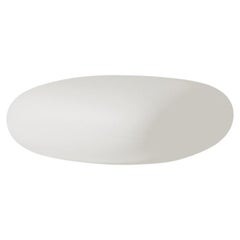 Milky White Chubby Low Footrest by Marcel Wanders