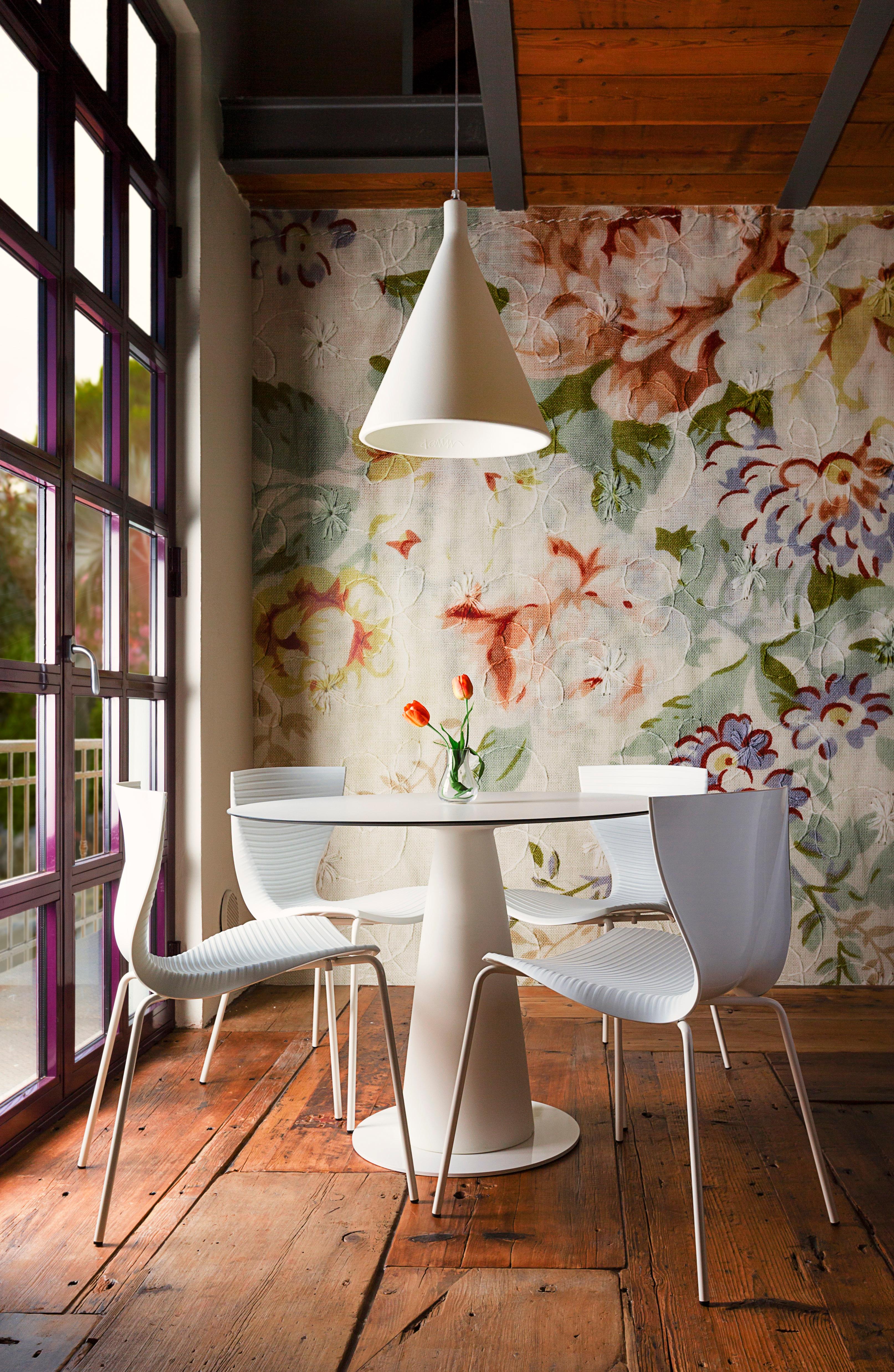 Other Milky White Juxt Hanging Lamp by Karim Rashid For Sale