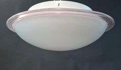 Milky White Murano Flush Mount / Sconce, 2 Available