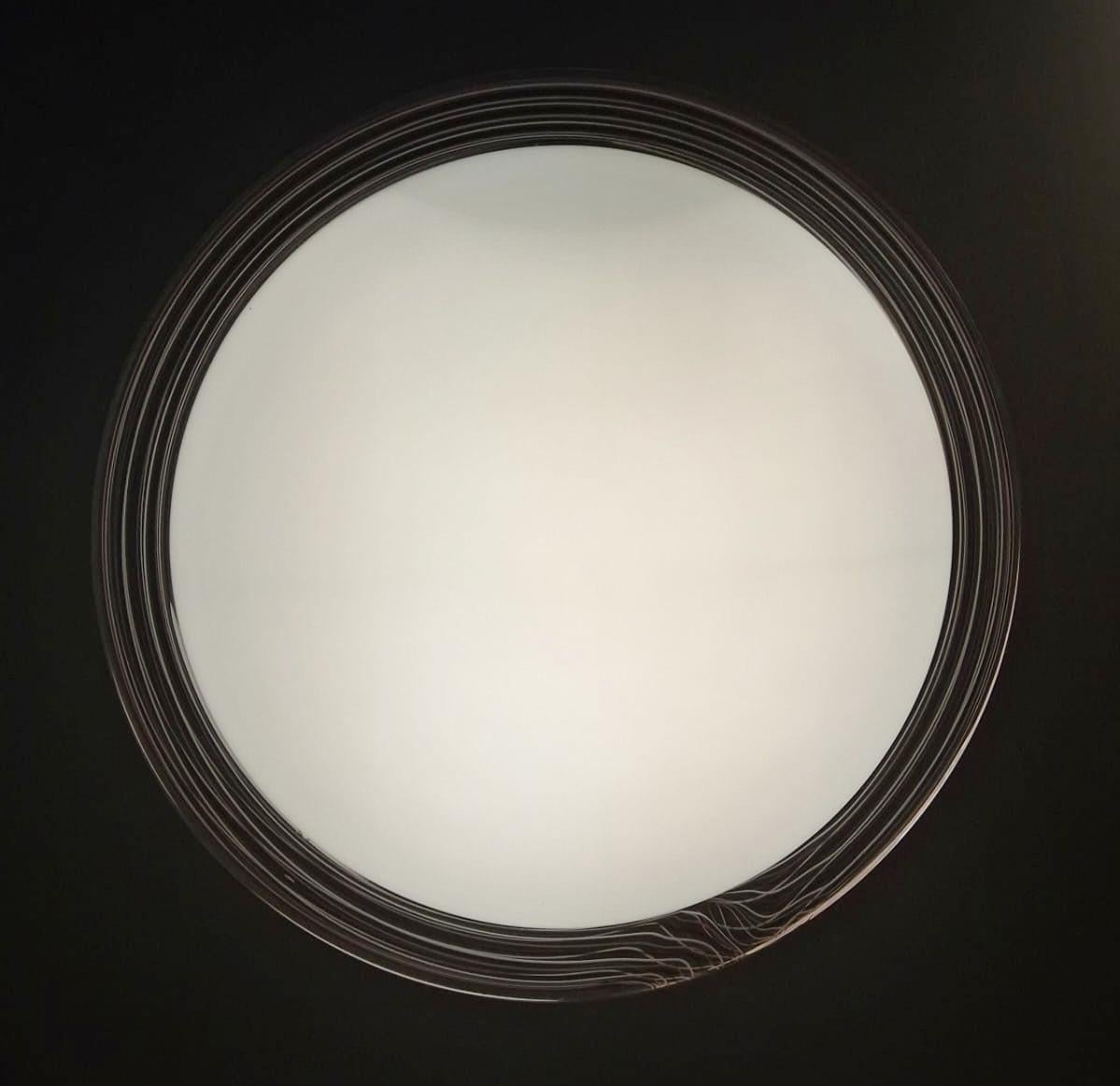 Blanc laiteux Murano Flush Mount / Sconce en vente 4