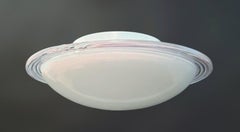 Lampada ad incasso Murano bianco latte