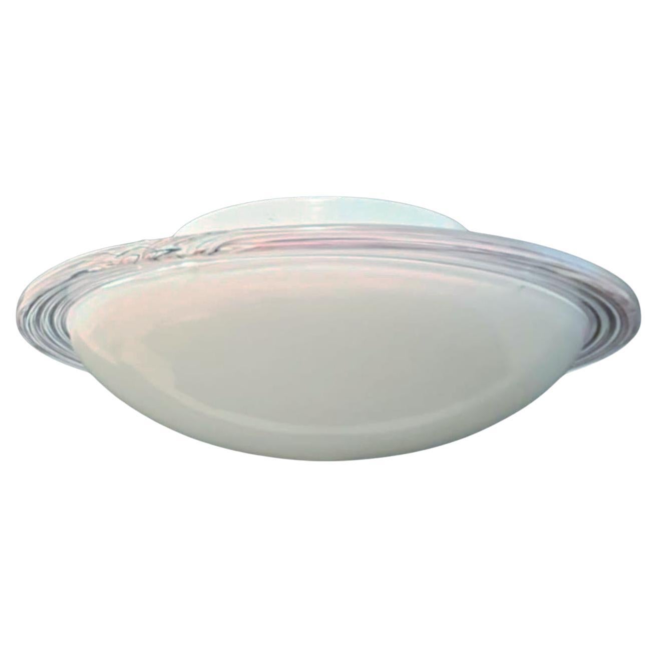 Blanc laiteux Murano Flush Mount / Sconce