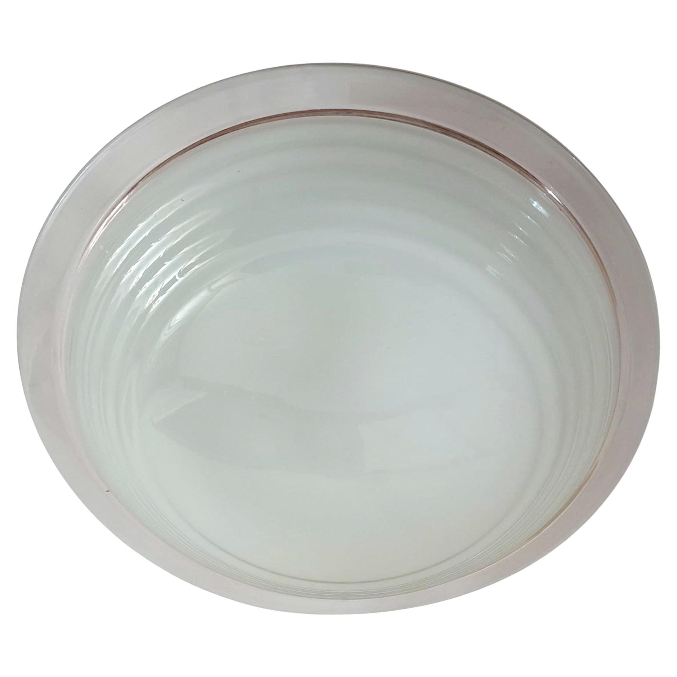 Blanc laiteux Murano Flush Mount / Sconce