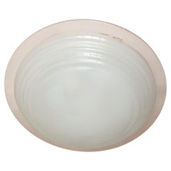 Empotrable / Aplique Murano Blanco Lechoso