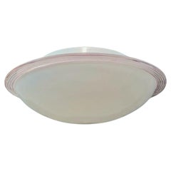 Milky White Murano Flush Mount / Sconce