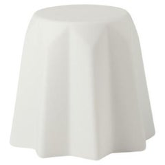 Sgabello Pandoro bianco latte di Gianni Arnaudo