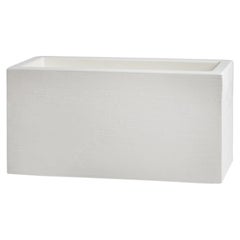 Blanc laiteux Quadra 90 Pot by Giò Colonna Romano