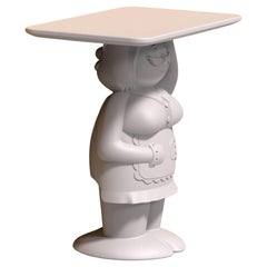 Milky White Together Beistelltisch von Favaretto&Partners