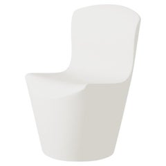 Milky White Zoe Chair by Guglielmo Berchicci