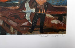 Pescatori, serigrafie moderne di Millard Owen Sheets