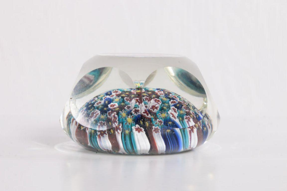 Murano Paper Weight with Beautiful Flowers

Additional information: 
Dimensions: 6.5 W x 6.5 D x 4 H cm 
Condition: Good
