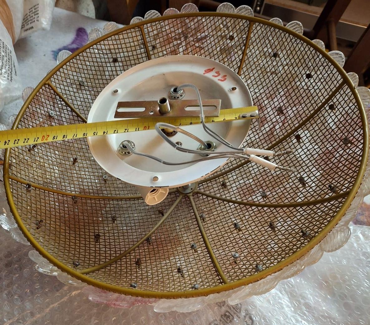 Monture encastrée Millefiori de Barovier e Toso en vente 4