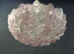 Plafoniera Millefiori Nello stile di Barovier&Toso