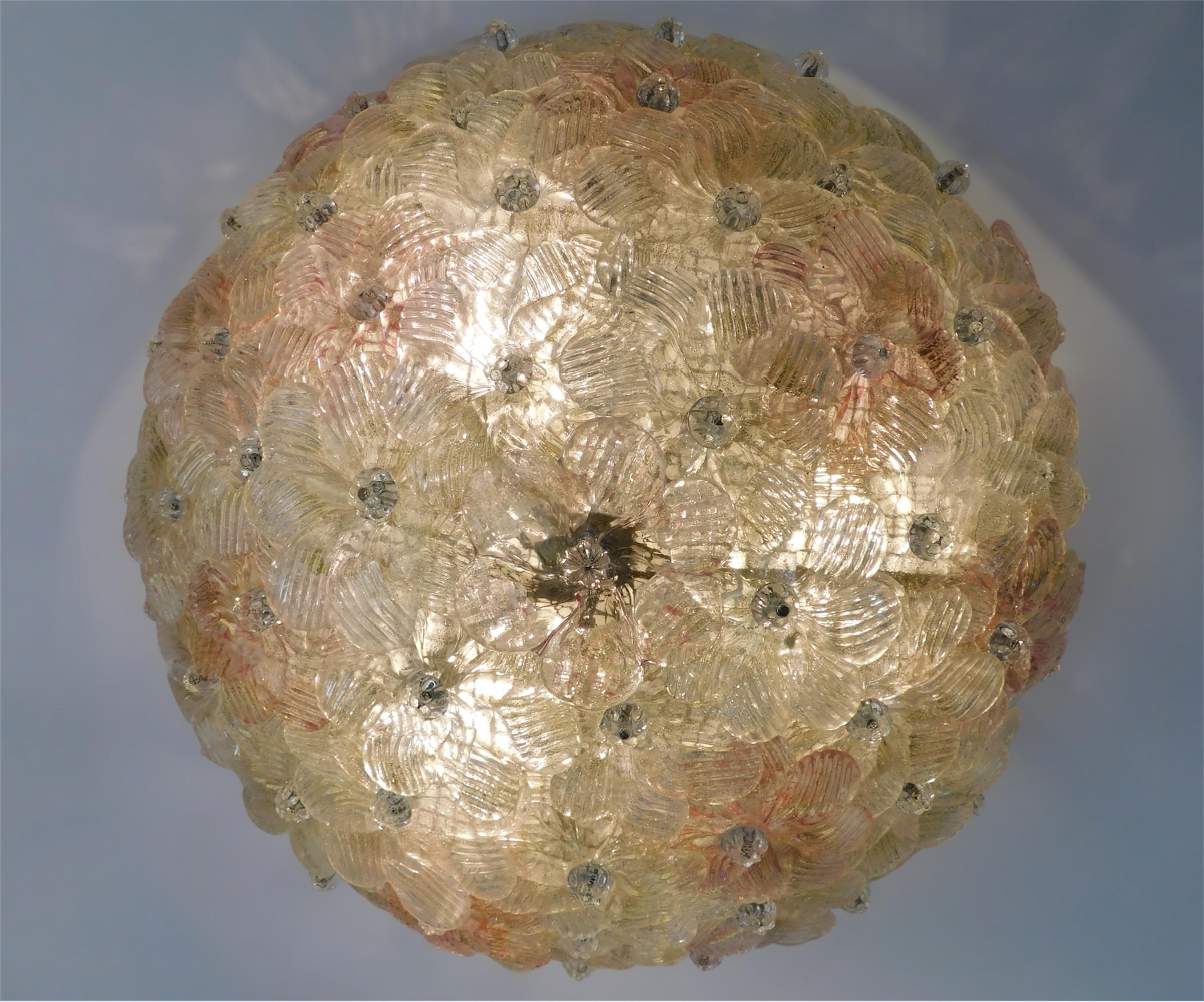 Monture encastrée Millefiori de Barovier e Toso en vente 2