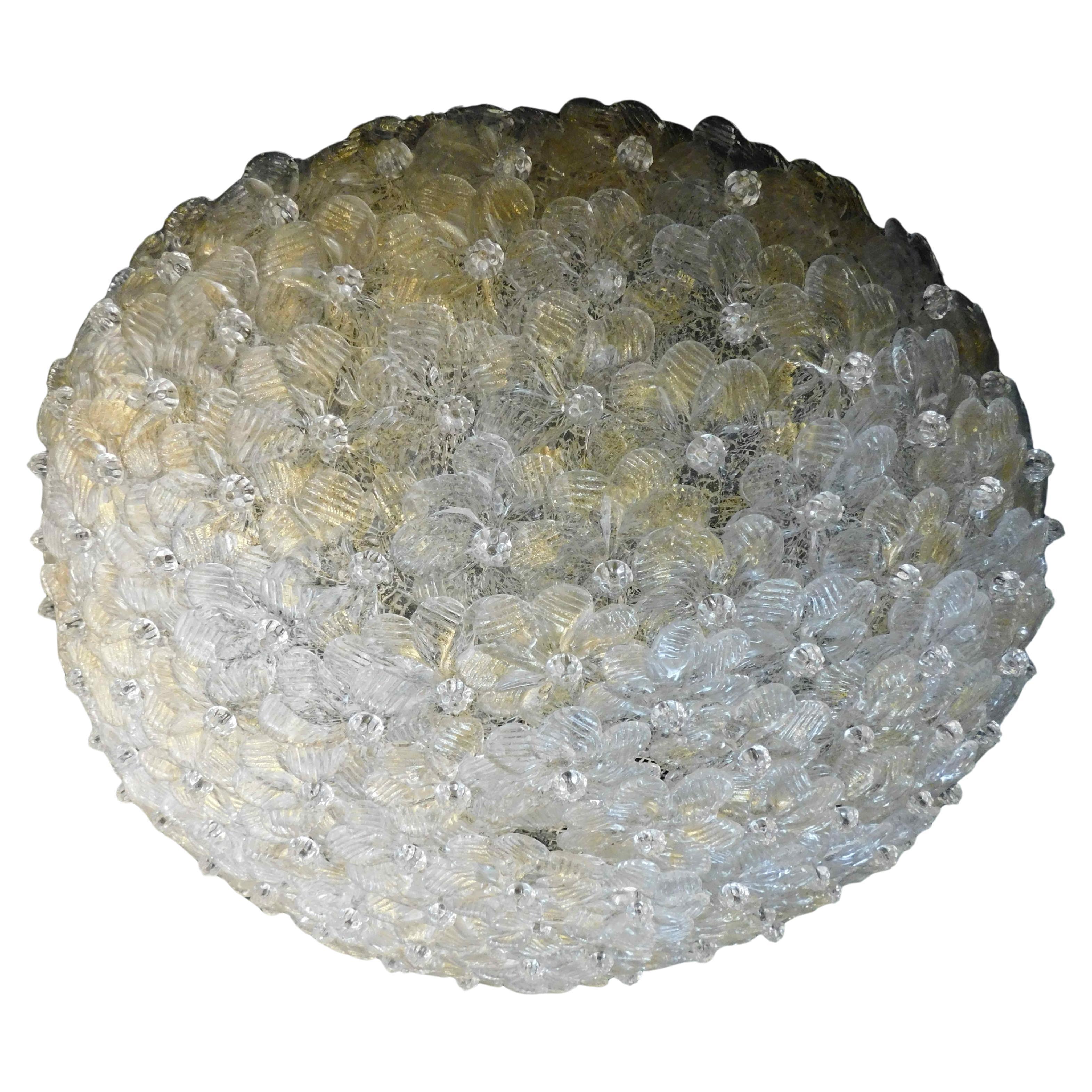 Millefiori Flush Mount by Barovier e Toso