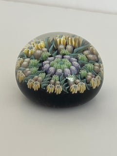Millefiori-Glas-Briefbeschwerer von Perthshire, Crieff, Schottland, um die 1970er Jahre