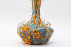 Vase en verre d'art italien Millefiori vers 1950