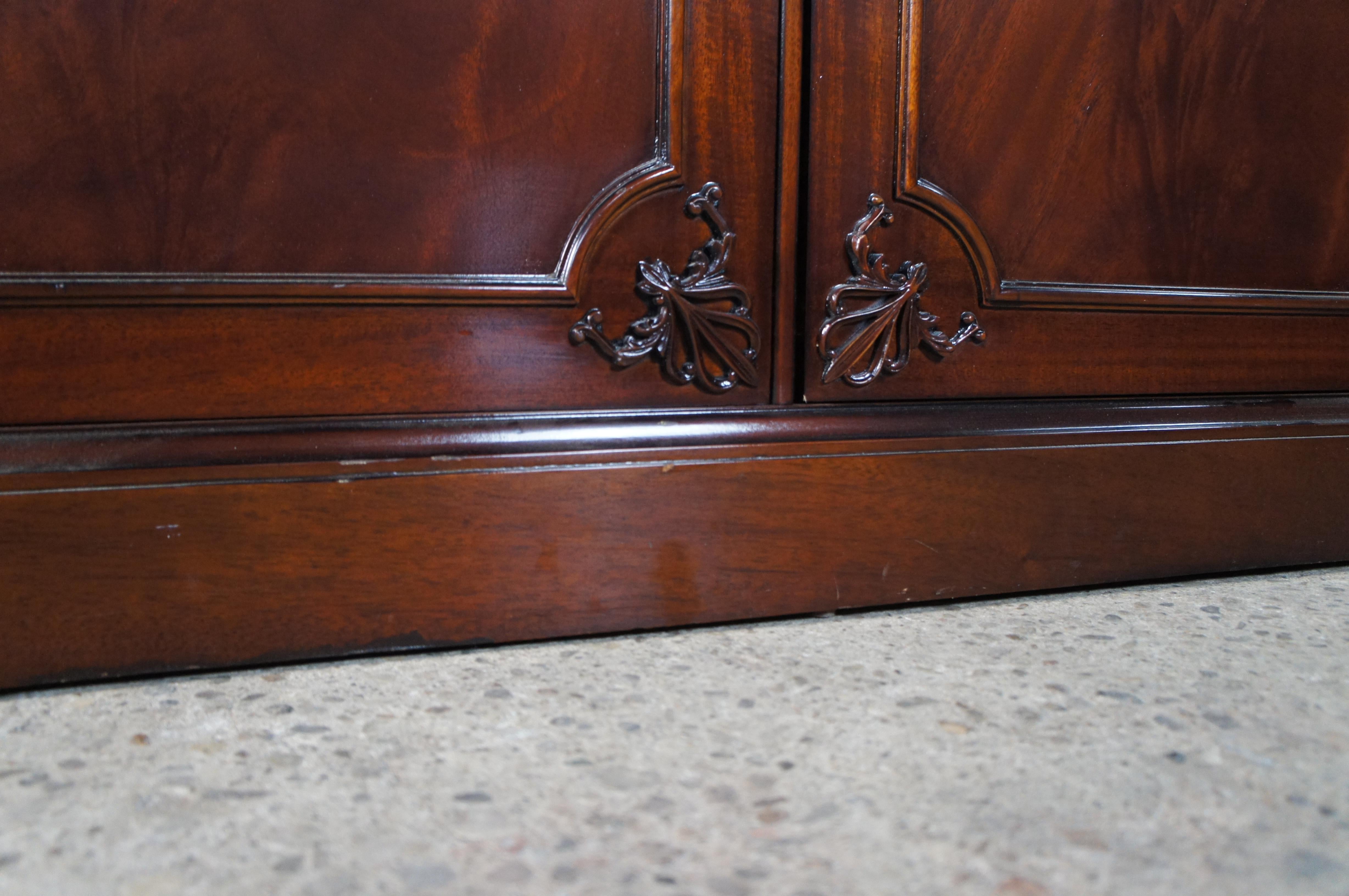 Millender Furniture Robert Adam Style Flame Mahogany Buffet Sideboard 87
