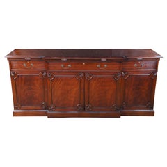 Millender Furniture Robert Adam Style Flame Mahogany Buffet Sideboard 87"
