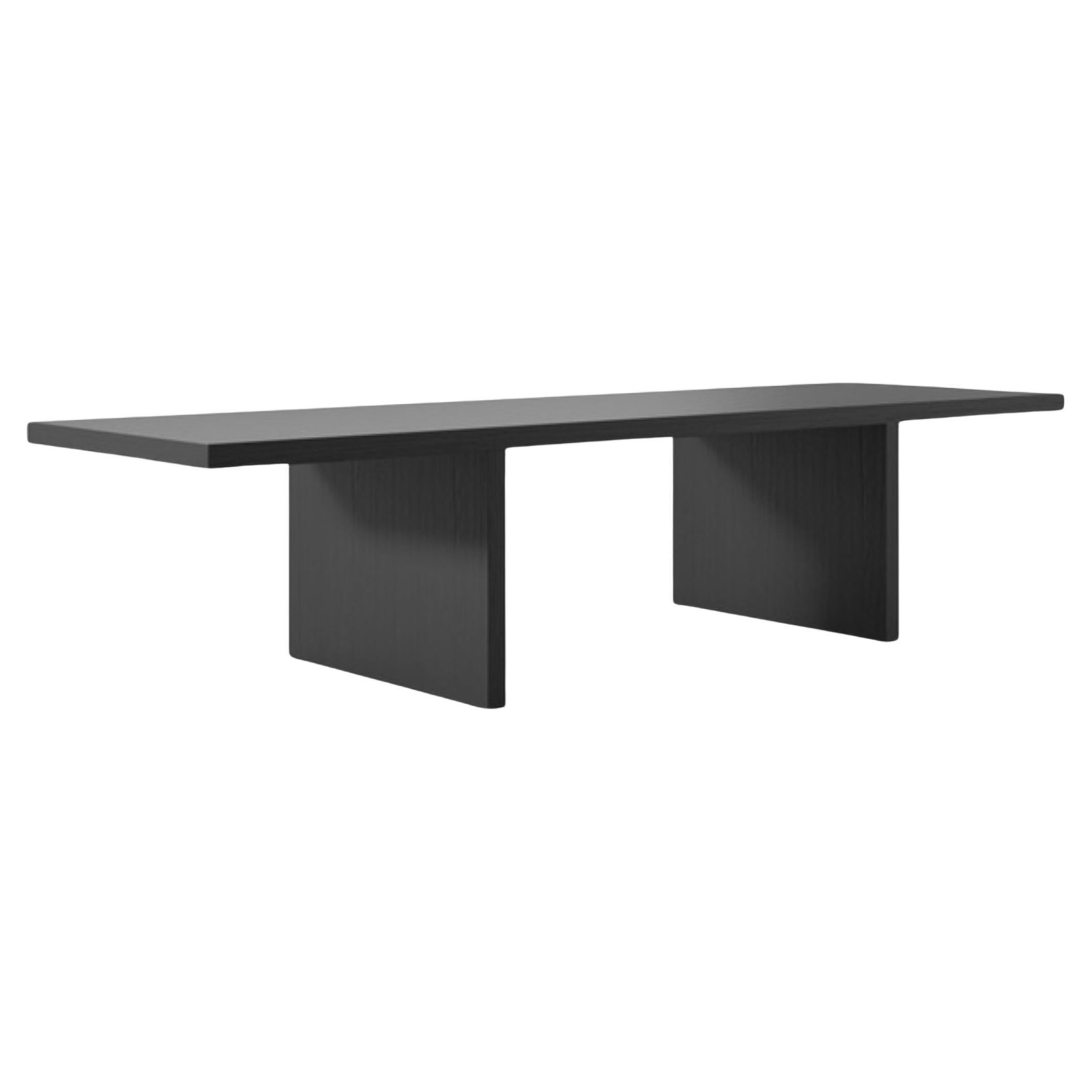 Millenium Hope in Black-stained oak by Claudio Silvestrin for Cappellini