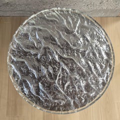 Miller Coffee Table with Murano glass top from Hessentia Cornelio Cappellini