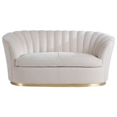 Miller White Couch