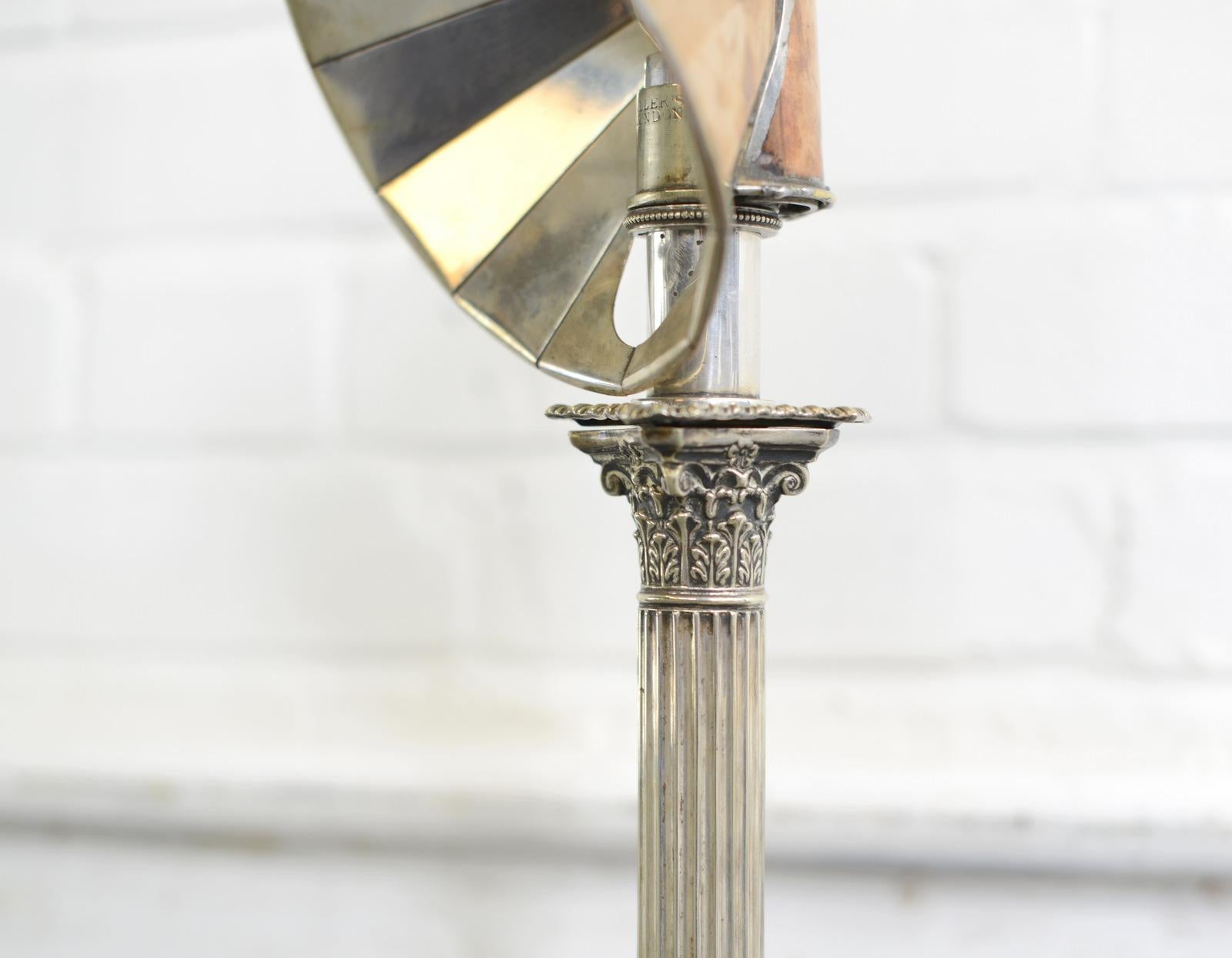 Miller's of London Reading Lamp, circa 1880 In Good Condition In Gloucester, GB