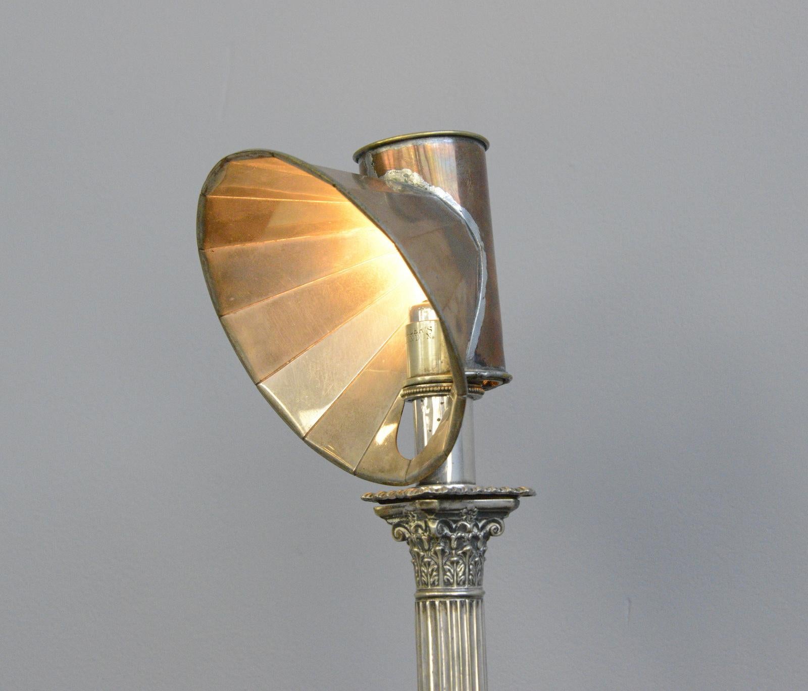 Miller's of London Reading Lamp, circa 1880 3