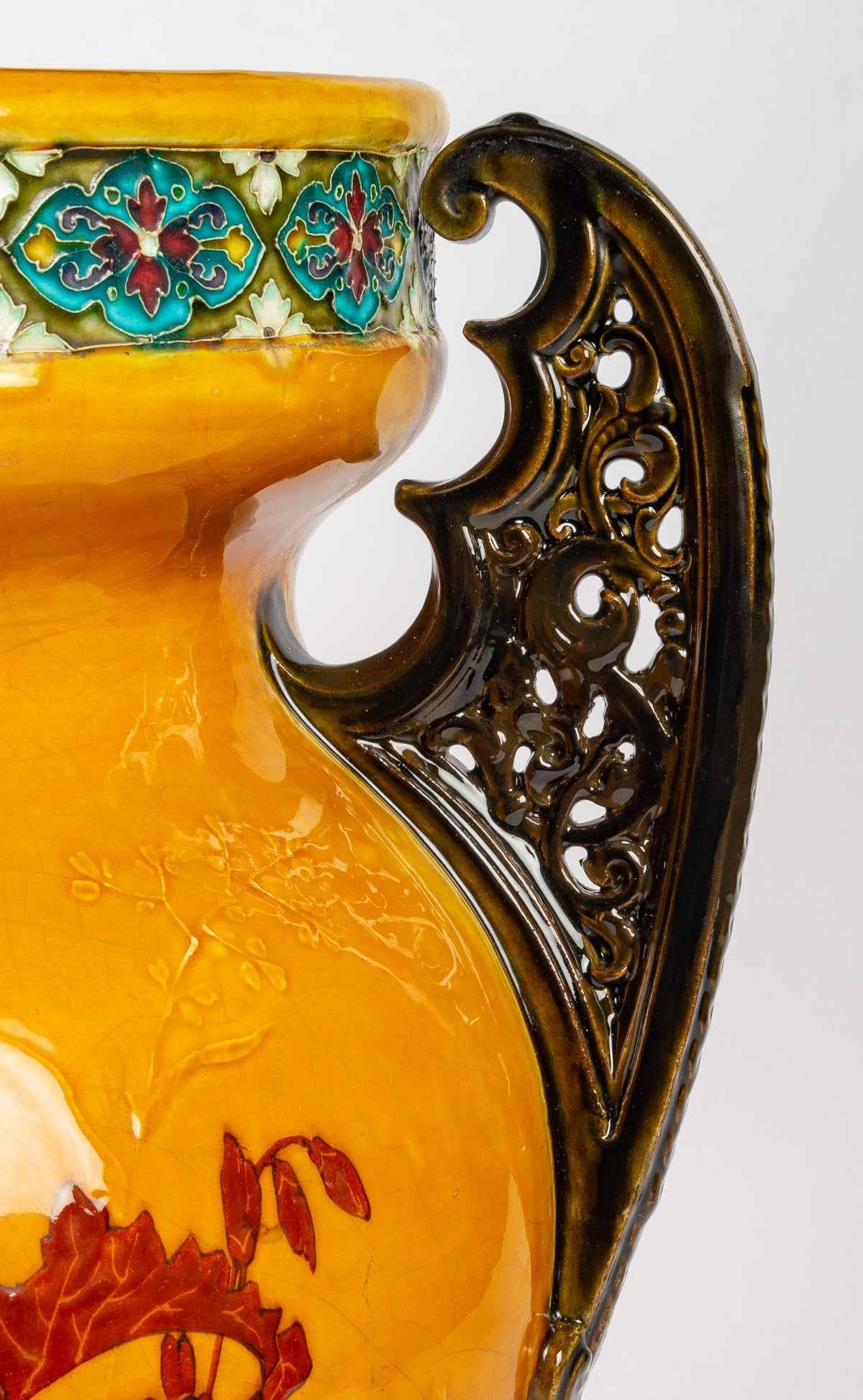 20th Century Millet Vase of Sèvres