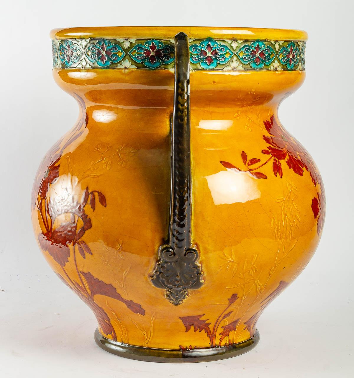 Ceramic Millet Vase of Sèvres
