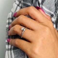 Millgrain 18K Yellow Gold Solitaire Engagement Ring