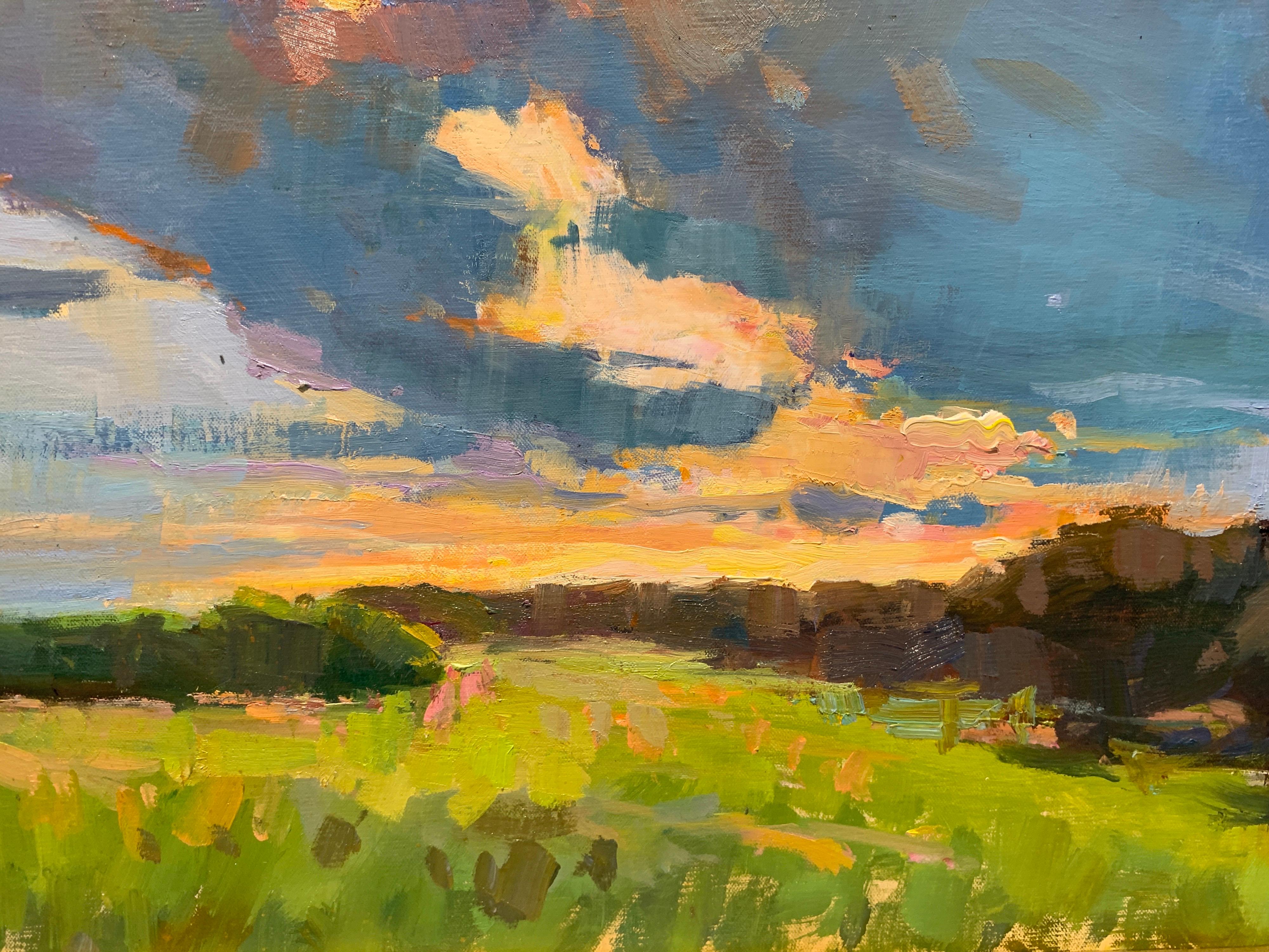 After A Storm by Millie Gosch Impressionist Plein Air Landscape Painting 1
