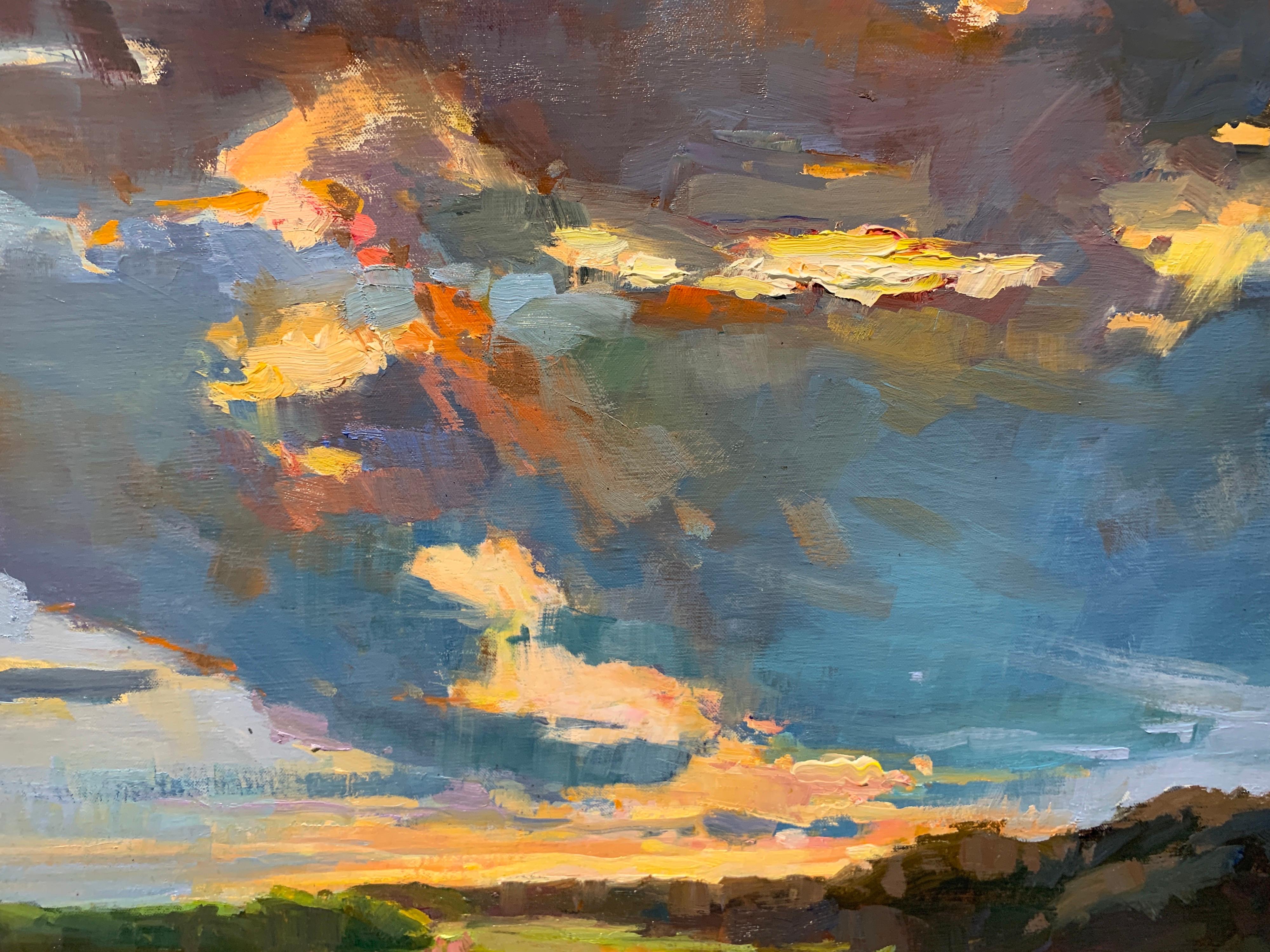 After A Storm by Millie Gosch Impressionist Plein Air Landscape Painting 2