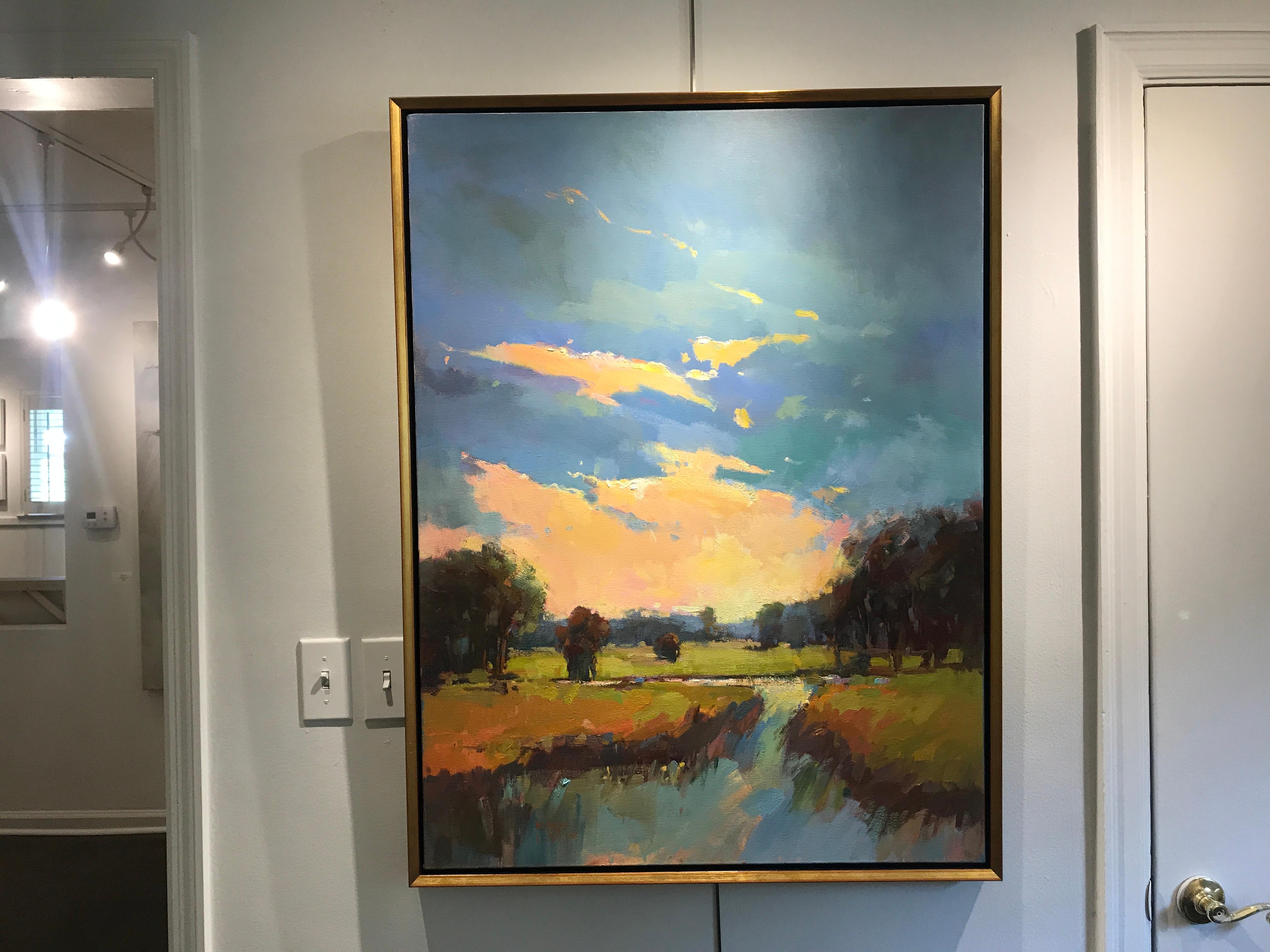 Summer Glory, Millie Gosch 2018 Impressionist Oil on Canvas Plein Air Painting 2