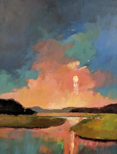Sun Wonder, Millie Gosch 2018 Oil on Canvas Impressionist Plein Air Painting