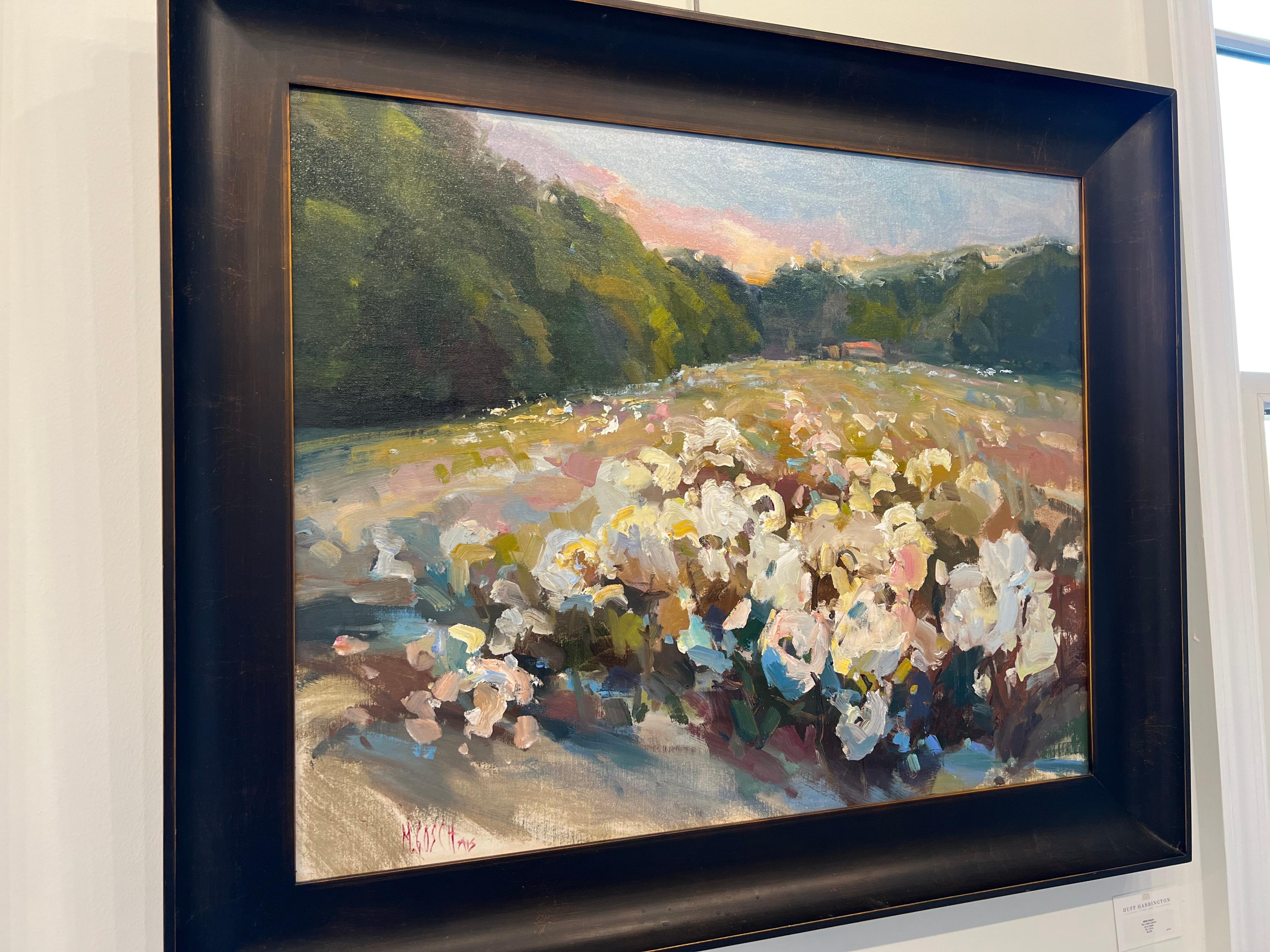 The Cotton Dance by Millie Gosch Impressionist Plein Air Landscape Painting 1