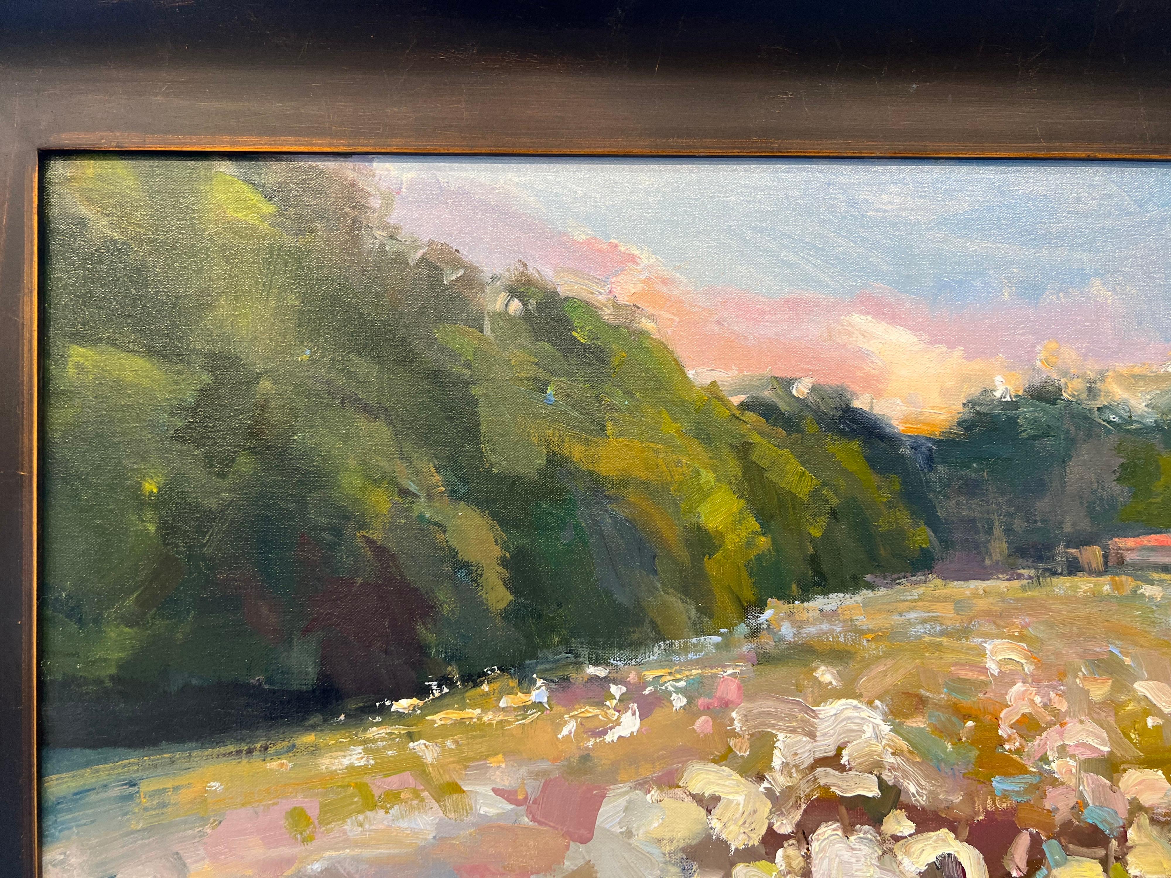 The Cotton Dance by Millie Gosch Impressionist Plein Air Landscape Painting 4