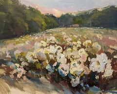 The Cotton Dance by Millie Gosch Impressionist Plein Air Landscape Painting
