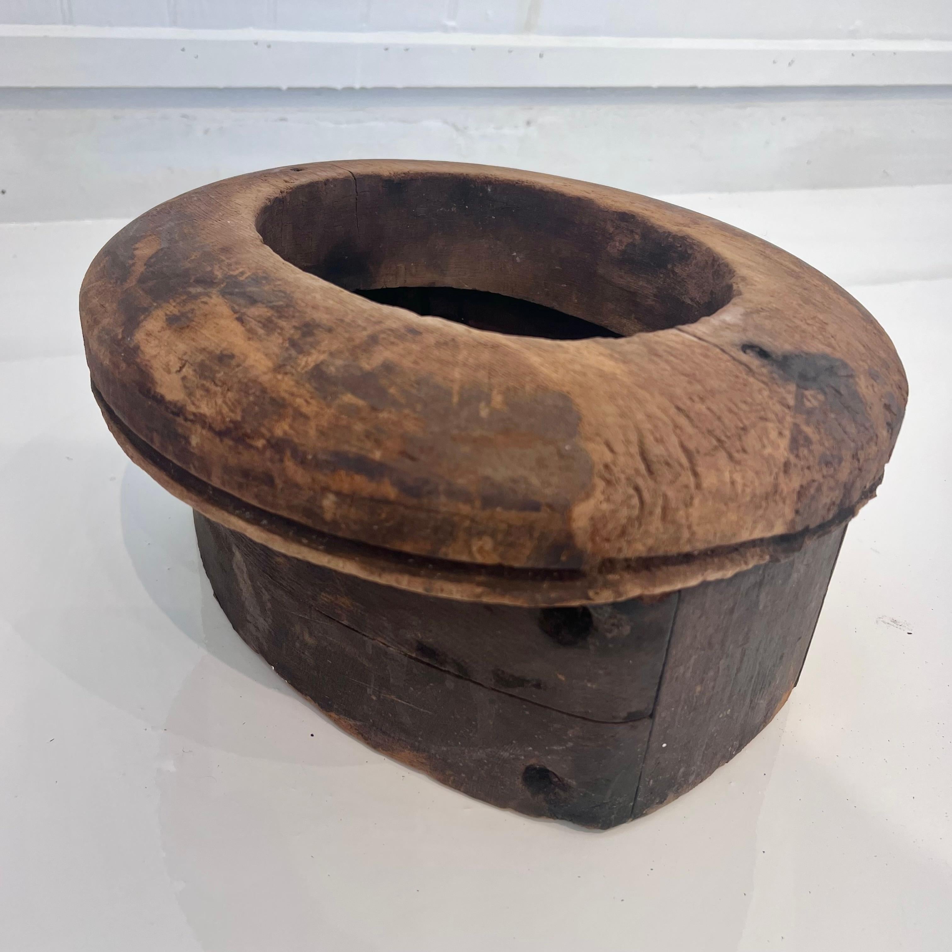 Wood Milliners Hat Mold, Early 20th Century, USA For Sale
