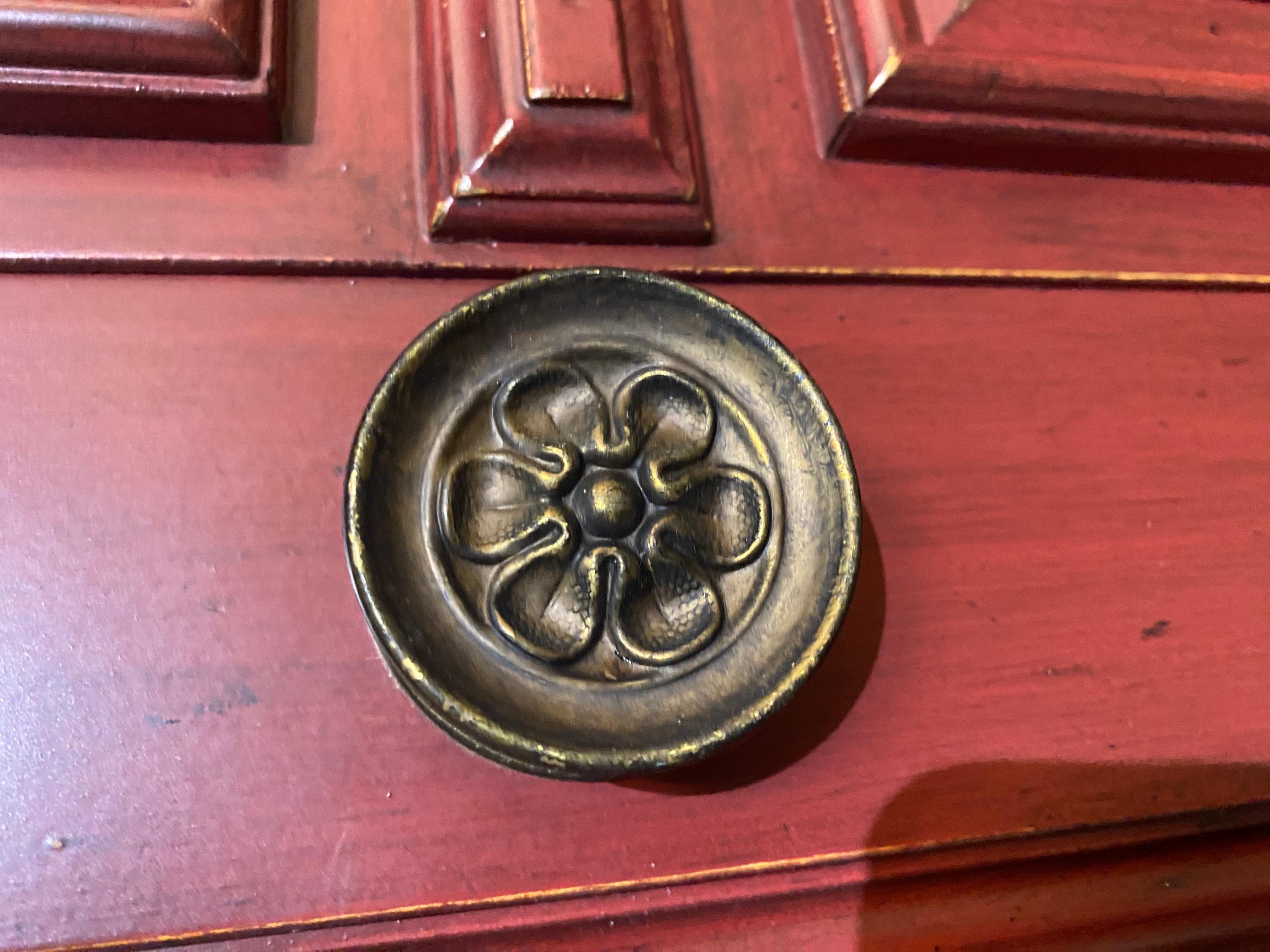 Late 20th Century Milling Road by Baker furniture Company Dutch style two door armoire For Sale