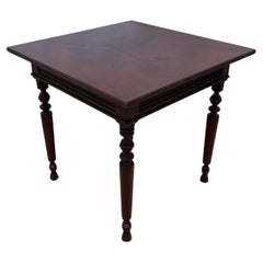 Milling Road by Baker Furniture West Indies Collection Wood Card or Game Table