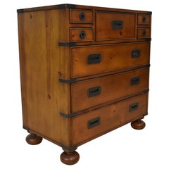 Milling Road Collection Division of Baker Furniture Eight-Drawer Campaign Chest