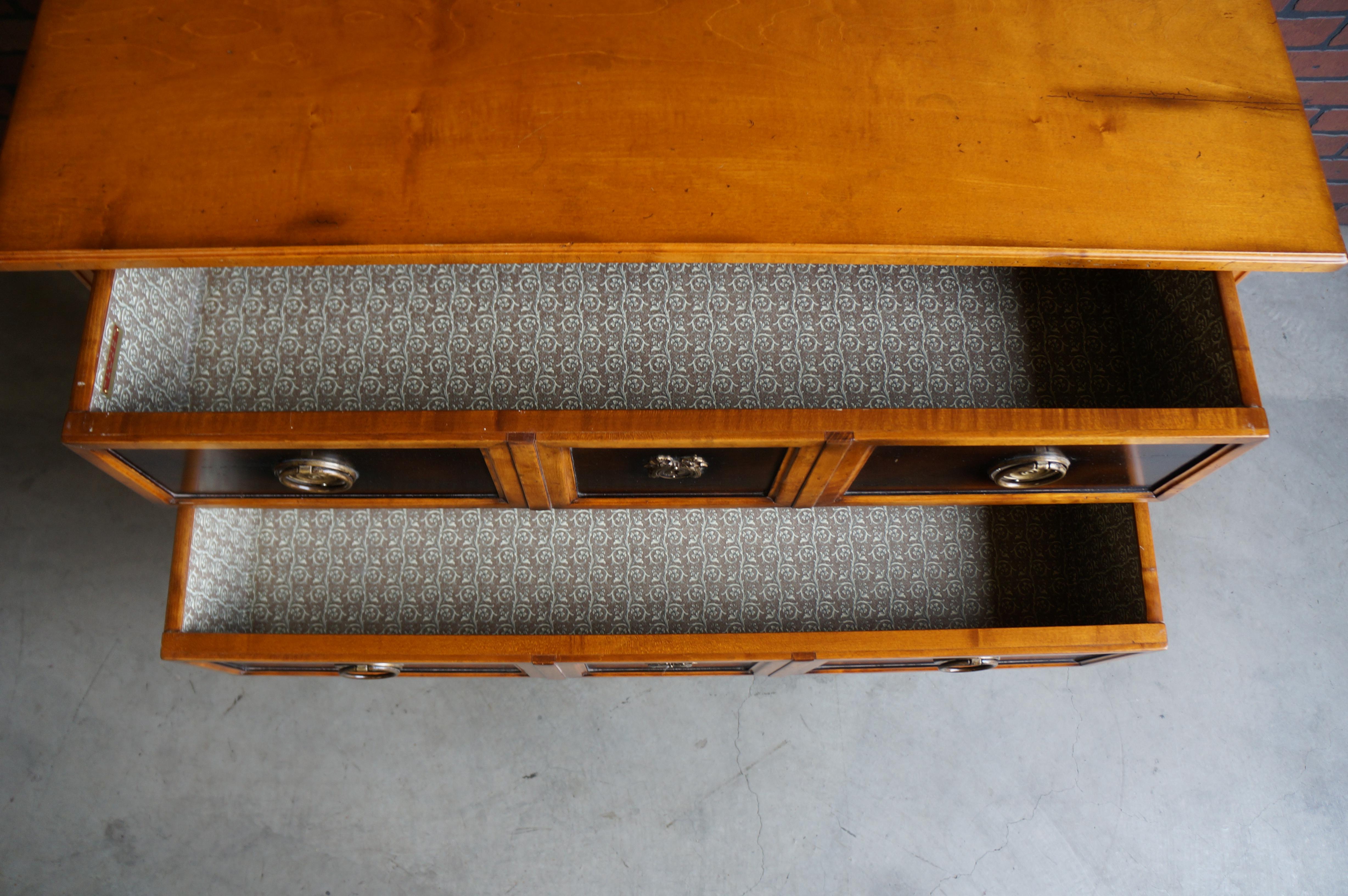 Milling Road French Regency Chest of Drawers In Good Condition For Sale In Portland, OR