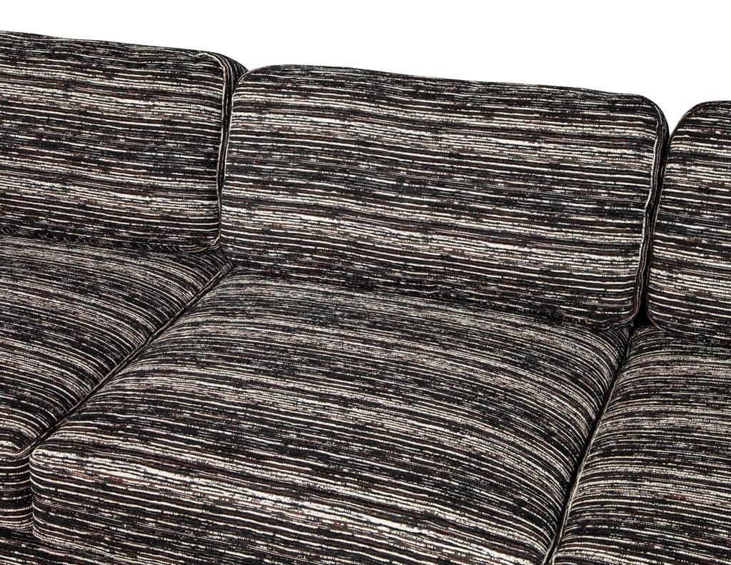 Metal Milling Road Modern Sofa for Baker by Kara Mann