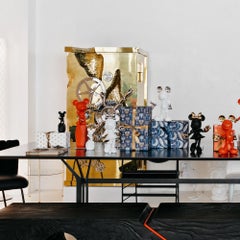 In Stock in Los Angeles, Millionaire Gold Luxury Safe, designed by Boca Do Lobo