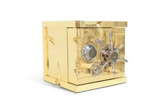 Millionaire Jewelry Safe - Handgefertigtes vergoldetes Messing vergoldet - Boca do Lobo