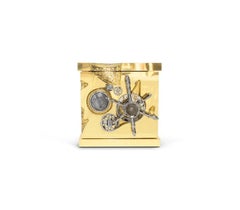 Millionaire Jewelry Safe in Polished Brass by Boca do Lobo
